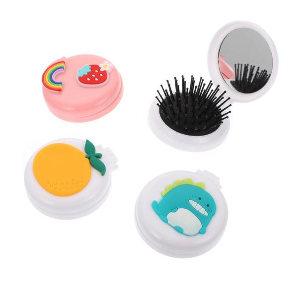 hair brushes 4pcs folding combs airbag with mirrors (assorted color), Silver
hair brushes 4pcs folding combs airbag with mirrors (assorted color), Silver