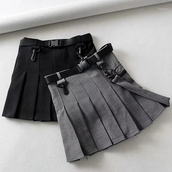 skirts women harajuku solid a-line skirt mini pleated gothic punk pockets high waist summer sashes kawaii female, Black
skirts women harajuku solid a-line skirt mini pleated gothic punk pockets high waist summer sashes kawaii female, Black