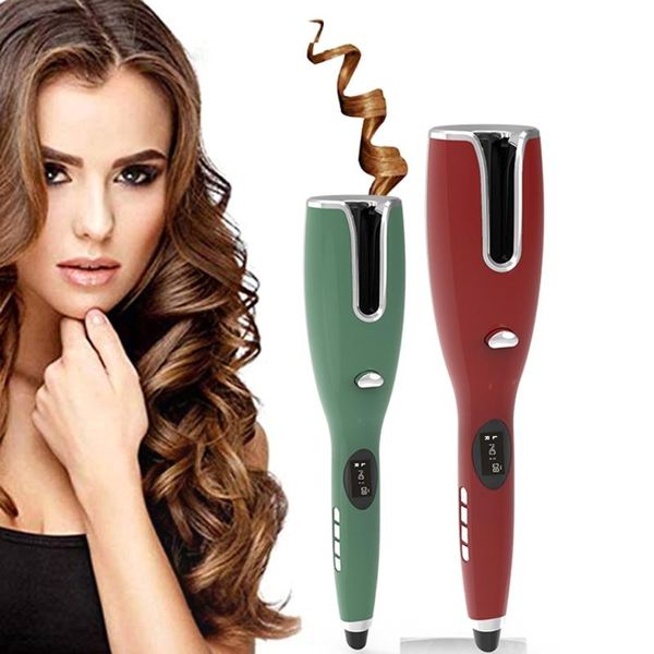 est lcd automatic curling iron bar rapid heating hair air rotating curler portable salon hairstyle artifact electric brushes
est lcd automatic curling iron bar rapid heating hair air rotating curler portable salon hairstyle artifact electric brushes