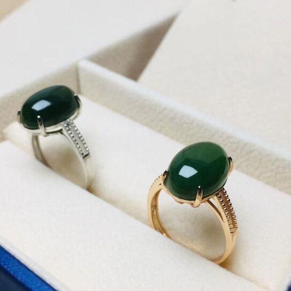 cluster rings natural green hetian jade 925 silver ring chinese jadeite amulet fashion charm jewelry hand carved crafts gifts for women men, Golden;silver
cluster rings natural green hetian jade 925 silver ring chinese jadeite amulet fashion charm jewelry hand carved crafts gifts for women men, Golden;silver