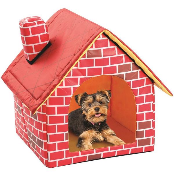 cat puppy home portable red brick pet dog house warm and cozy bed kennel for pets animals removable travel kennels & pens 
cat puppy home portable red brick pet dog house warm and cozy bed kennel for pets animals removable travel kennels & pens