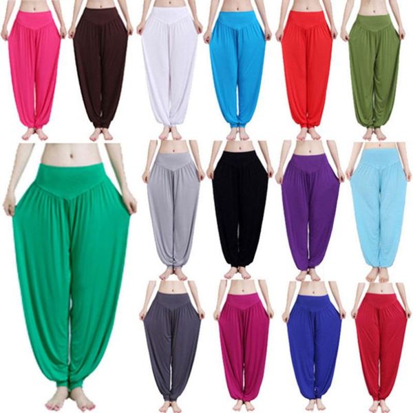 yoga outfits urgot pants women plus size colorful bloomer dance taichi full length smooth no shrink antistatic dropship, White;red 
yoga outfits urgot pants women plus size colorful bloomer dance taichi full length smooth no shrink antistatic dropship, White;red