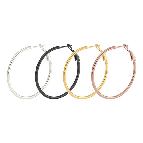 fashion personality big exaggerated titanium steel round circle earrings female ins ear buckle jewelry, Black
fashion personality big exaggerated titanium steel round circle earrings female ins ear buckle jewelry, Black