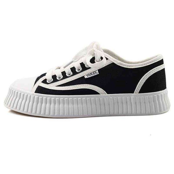 small fragrance thick soled canvas shoes women's 2021 autumn minority leisure board ins super, Black
small fragrance thick soled canvas shoes women's 2021 autumn minority leisure board ins super, Black
