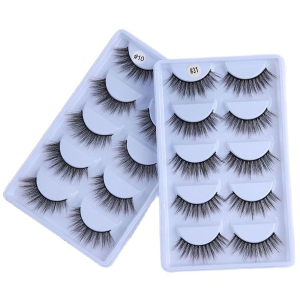 false eyelashes 1set/5pairs wholesale natural wispy fluffy thick long fake lashes makeup beauty extension tools in bulk
false eyelashes 1set/5pairs wholesale natural wispy fluffy thick long fake lashes makeup beauty extension tools in bulk