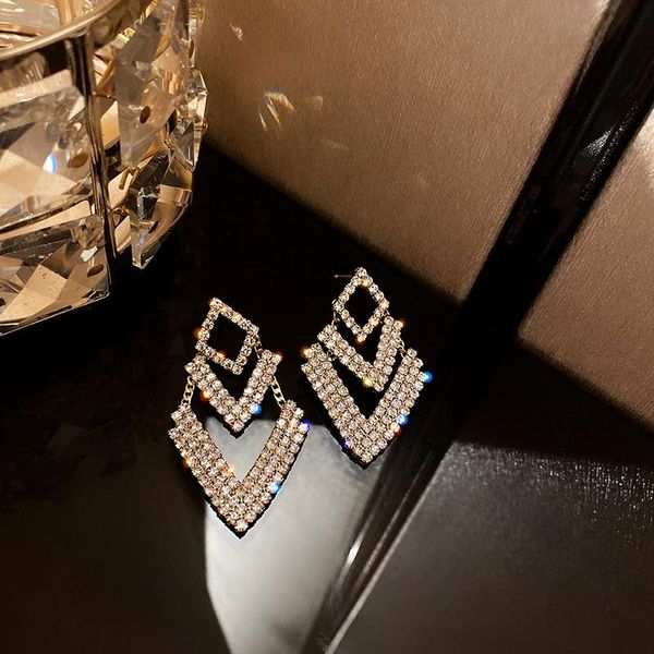 dangle & chandelier europe and america temperament female exquisite simple rhinestones geometry earrings fashion women's accessories je, Silver
dangle & chandelier europe and america temperament female exquisite simple rhinestones geometry earrings fashion women's accessories je, Silver