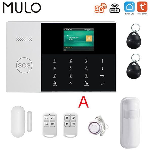 alarm systems 433mhz wireless tuya wifi 3g gsm home burglar security system with smoke detector sensor sos button anti-theft kits
alarm systems 433mhz wireless tuya wifi 3g gsm home burglar security system with smoke detector sensor sos button anti-theft kits