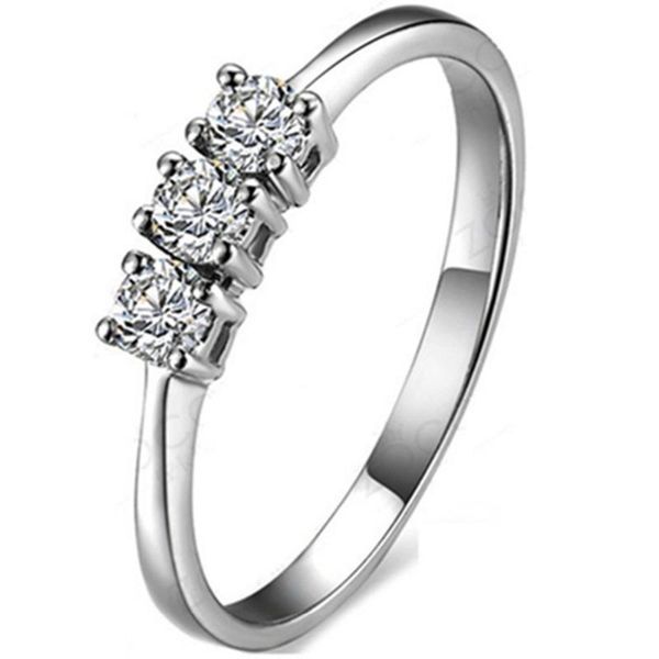 cluster rings solid 925 sterling silver 3 stones 0.3ct love promise jewelry synthetic nscd band bridal ring 750 white gold cover s925, Golden;silver
cluster rings solid 925 sterling silver 3 stones 0.3ct love promise jewelry synthetic nscd band bridal ring 750 white gold cover s925, Golden;silver