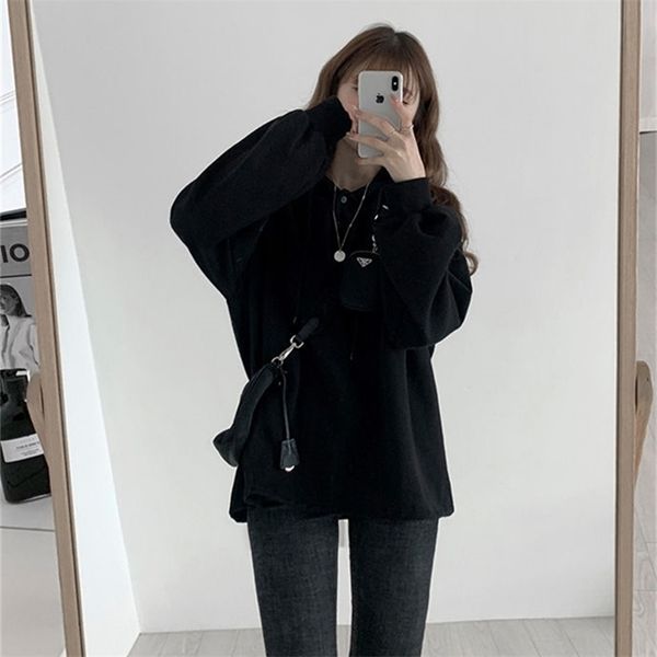 hoodies womens tracksuits hooded sweatshirts autumn winter fleece oversize solid jackets sweatshirt women 210423, White;black
hoodies womens tracksuits hooded sweatshirts autumn winter fleece oversize solid jackets sweatshirt women 210423, White;black