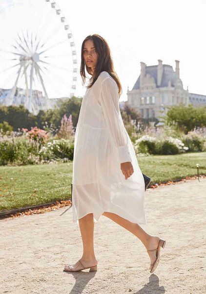 women's swimwear bohemian buttons up white long women beach cover sleeve sheer shirts es holiday pareos sale iksx, White;black
women's swimwear bohemian buttons up white long women beach cover sleeve sheer shirts es holiday pareos sale iksx, White;black