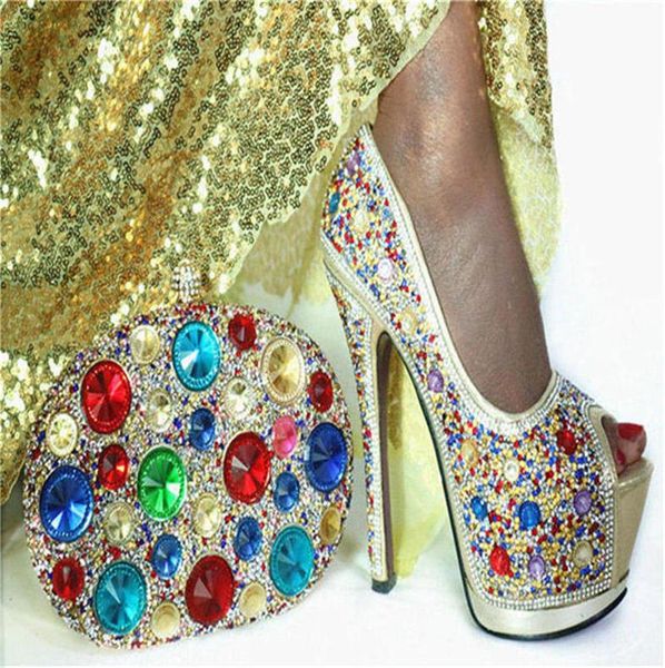 dress shoes 2021 african crystal and bag set est fashion ladies spike heels 14cm bags for wedding, Black
dress shoes 2021 african crystal and bag set est fashion ladies spike heels 14cm bags for wedding, Black