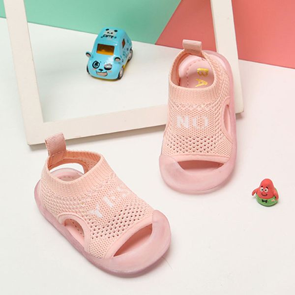sandals sneakers for girls boys 2021 new summer breathable mesh pink Girls sandal baby shoes Soft sole antiskid first walkers, Default color
sandals sneakers for girls boys 2021 new summer breathable mesh pink Girls sandal baby shoes Soft sole antiskid first walkers, Default color