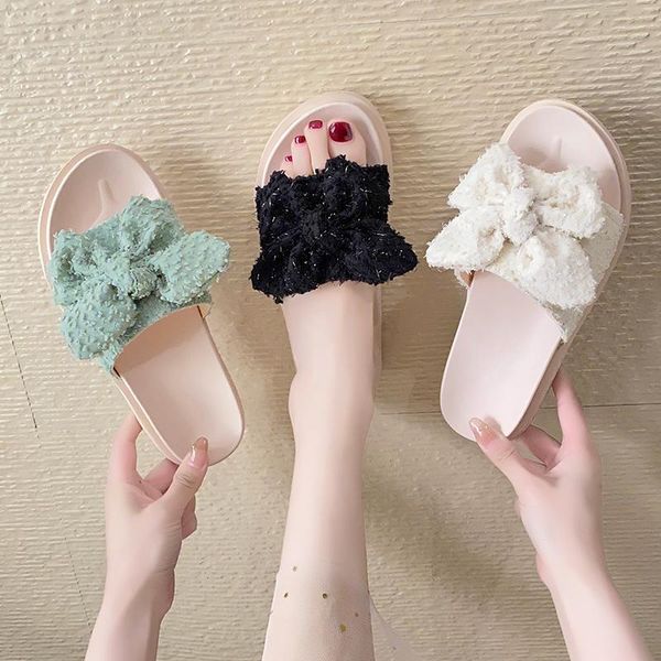 slippers casual beach shoes slipers women butterfly-knot slides platform luxury sabot 2021 flat fabric basic pu r, Black
slippers casual beach shoes slipers women butterfly-knot slides platform luxury sabot 2021 flat fabric basic pu r, Black