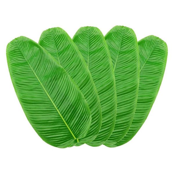 mats & pads 5pcs artificial banana leaves faux tropical for hawaiian luau party decor table runner centerpiece place mat
mats & pads 5pcs artificial banana leaves faux tropical for hawaiian luau party decor table runner centerpiece place mat