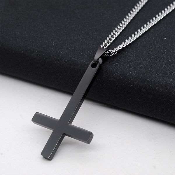 chains cross necklace mens stainless steel gold black chain pendant fashion jewelry gift accessories wholesale, Silver
chains cross necklace mens stainless steel gold black chain pendant fashion jewelry gift accessories wholesale, Silver
