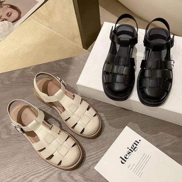 sandals roman vintage woven for women summer 2021 hollowed-out flat baopou black platform buckle g
sandals roman vintage woven for women summer 2021 hollowed-out flat baopou black platform buckle g