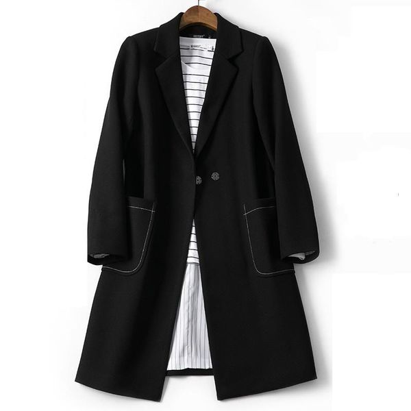 women's trench coats women 2021 spring autumn casual loose suit black coat wild long windbreakers fashion pr093, Tan;black
women's trench coats women 2021 spring autumn casual loose suit black coat wild long windbreakers fashion pr093, Tan;black