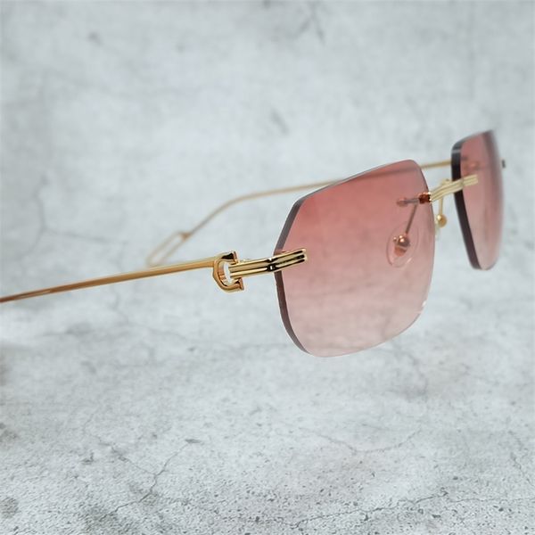 sunglasses for men luxury designer french mens sunglasses wholesale shades vintage rimless polygon eyewear gafas de sol hombre, White;black
sunglasses for men luxury designer french mens sunglasses wholesale shades vintage rimless polygon eyewear gafas de sol hombre, White;black