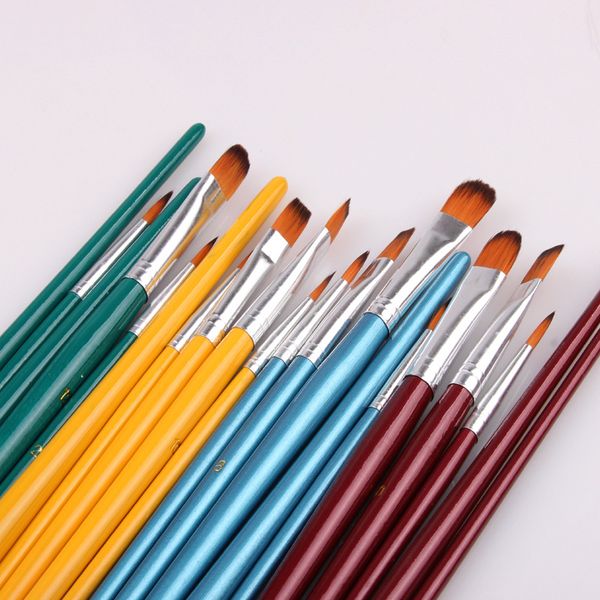 5 pcs head nylon hair brush sets watercolor acrylic panit brush level peak/nail round/hook line art painting tools set for child
5 pcs head nylon hair brush sets watercolor acrylic panit brush level peak/nail round/hook line art painting tools set for child