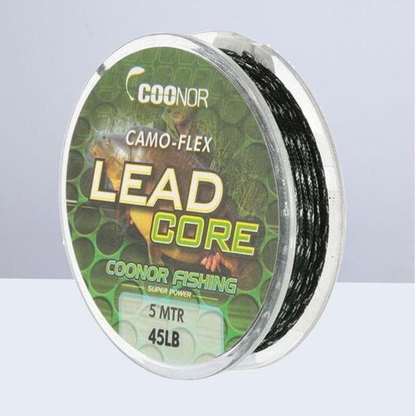 lead core fishing line spools strong braid trolling 45 pounds 5 meters (green)