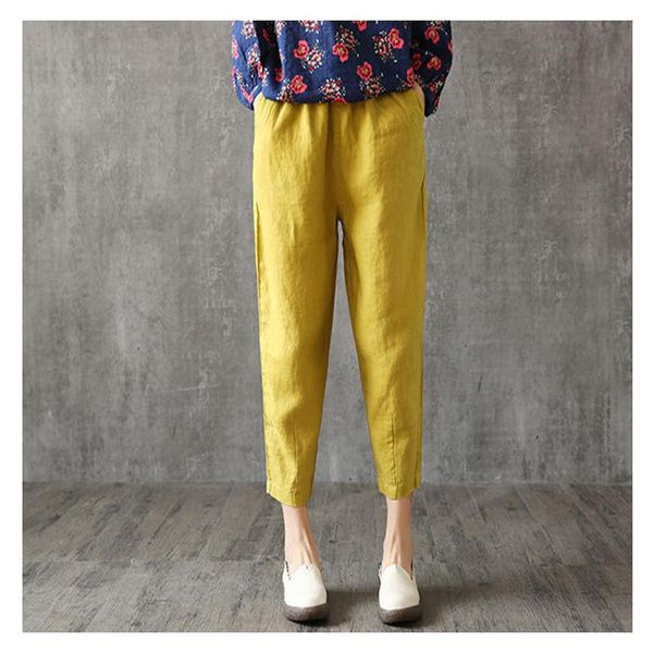 loose harem pants cotton and linen women's cropped small size casual carrot breathable spring summer & capris, Black;white
loose harem pants cotton and linen women's cropped small size casual carrot breathable spring summer & capris, Black;white