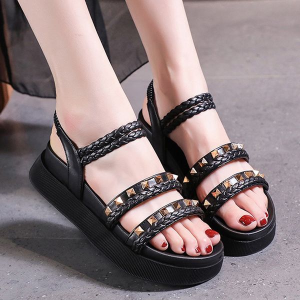 slippers lucyever rivet platform sandals women solid color chunky strap casual sandalias woman summer 2021 fashion outdoor hiking, Black
slippers lucyever rivet platform sandals women solid color chunky strap casual sandalias woman summer 2021 fashion outdoor hiking, Black