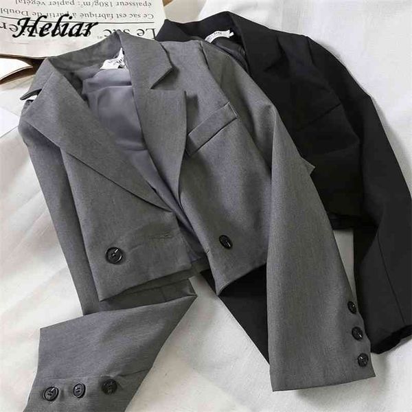 heliar women jackets long sleeve japan vintage jk suits with buttons outerwear suit cropped jackets for women autumn clothes 210804, Black;brown
heliar women jackets long sleeve japan vintage jk suits with buttons outerwear suit cropped jackets for women autumn clothes 210804, Black;brown