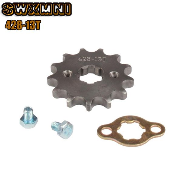 front engine 428# 13t teeth 17mm 20mm chain sprocket with retainer plate locker for dirt pit bike atv quad go kart moped buggy assembly
front engine 428# 13t teeth 17mm 20mm chain sprocket with retainer plate locker for dirt pit bike atv quad go kart moped buggy assembly