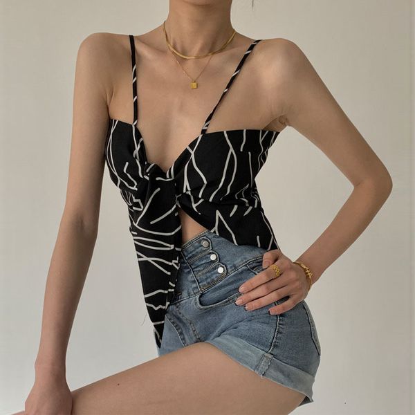 women's tanks & camis summer new backless women crop stripe v neck sleeveless bow lace up tank short slim sling vest z4l, White
women's tanks & camis summer new backless women crop stripe v neck sleeveless bow lace up tank short slim sling vest z4l, White