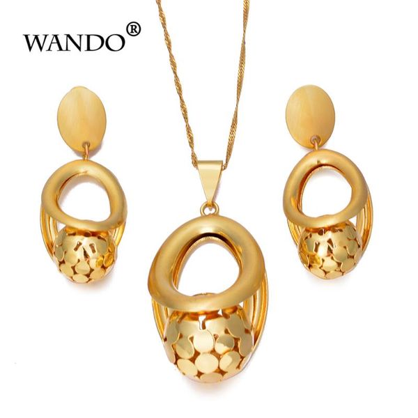 earrings & necklace wando soccer football for ethiopian women sport india gold colour pendant jewelry sets gift 125, Silver
earrings & necklace wando soccer football for ethiopian women sport india gold colour pendant jewelry sets gift 125, Silver