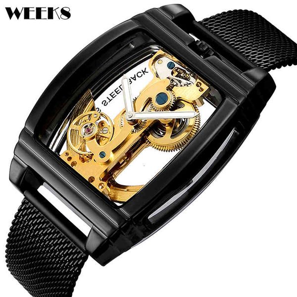 turbullion automatic mechanical clock for men gold case luxury tonneau shape transparent iron curtain, Slivery;brown
turbullion automatic mechanical clock for men gold case luxury tonneau shape transparent iron curtain, Slivery;brown