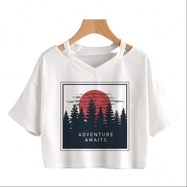 cosmic belief women harajuku summer womens crop fashion cartoon printed vintage streetwear ins short sleeved casual t shirt, White
cosmic belief women harajuku summer womens crop fashion cartoon printed vintage streetwear ins short sleeved casual t shirt, White