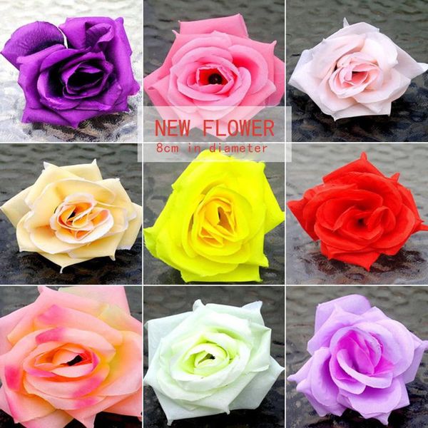 decorative flowers & wreaths 10pcs 8cm artificial flower rose head diy wedding decoration home party supplies celebration for vine accessori
decorative flowers & wreaths 10pcs 8cm artificial flower rose head diy wedding decoration home party supplies celebration for vine accessori