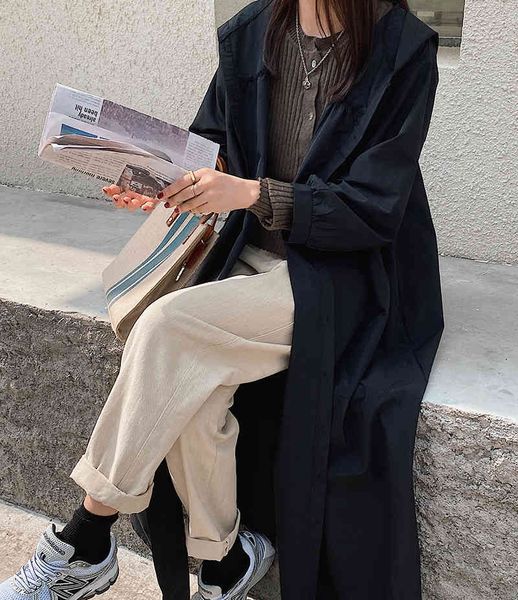 wool Solid color single bubble sleeve long woman breasted trench cardigan women's cotton sweaters, Black
wool Solid color single bubble sleeve long woman breasted trench cardigan women's cotton sweaters, Black