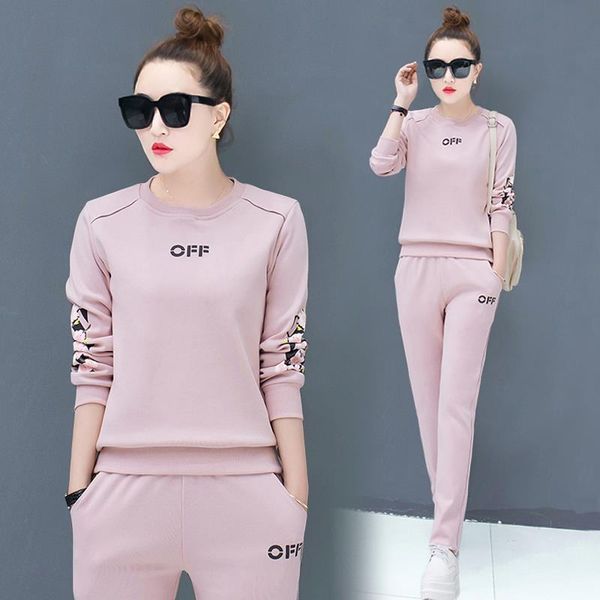 2 piece sets outfit two womens tracksuits set track suit and pants clothes for women fall korean fashion matching, Gray 
2 piece sets outfit two womens tracksuits set track suit and pants clothes for women fall korean fashion matching, Gray