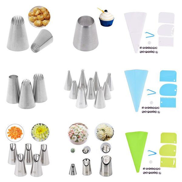 baking & pastry tools multi silicone tips kitchen diy cake frosting cream decorating stainless steel icing cupcake
baking & pastry tools multi silicone tips kitchen diy cake frosting cream decorating stainless steel icing cupcake