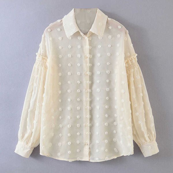 women's blouses & shirts fall xl 3321 europe and the united states wave lapel long sleeve blouse t805, White
women's blouses & shirts fall xl 3321 europe and the united states wave lapel long sleeve blouse t805, White