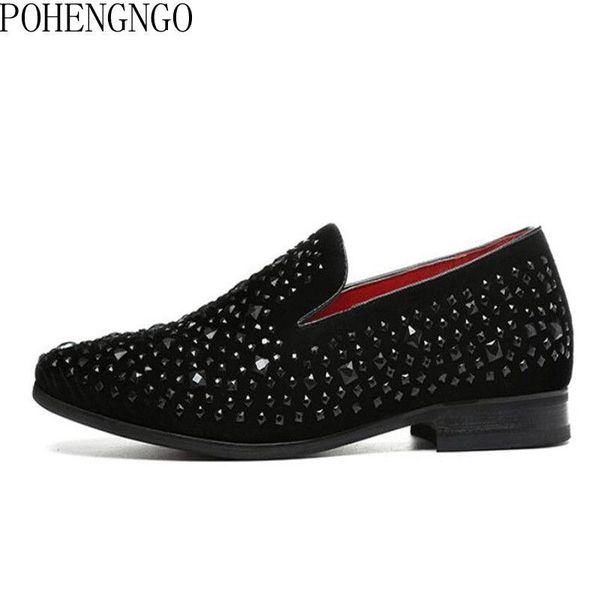 rhinestone mens wedding shoes black pointed flat formal oxfords evening dress sapato social masculino
rhinestone mens wedding shoes black pointed flat formal oxfords evening dress sapato social masculino
