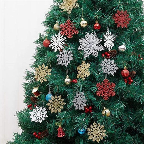 christmas decorations 10cm gold silver glitter snowflake ornaments xmas tree hanging pendant for home party supplies
christmas decorations 10cm gold silver glitter snowflake ornaments xmas tree hanging pendant for home party supplies
