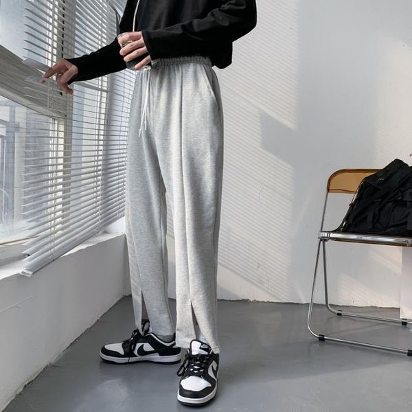 men's pants spring summer gray/black casual men fashion drawstring sweatpants korean loose wide-leg mens straight trousers
men's pants spring summer gray/black casual men fashion drawstring sweatpants korean loose wide-leg mens straight trousers