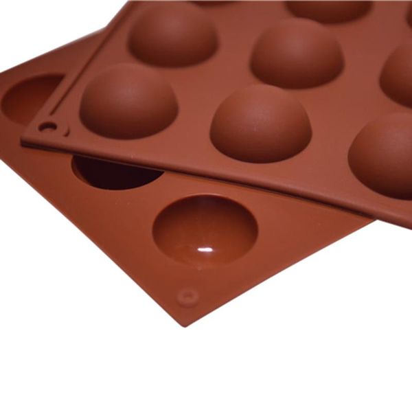 cake tools silicone 15 cavity half ball mould diy chocolate cupcake muffin baking mold drop feb26
cake tools silicone 15 cavity half ball mould diy chocolate cupcake muffin baking mold drop feb26