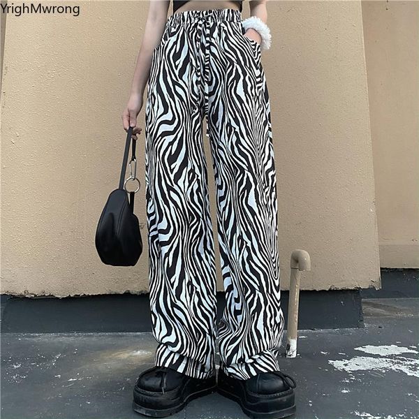 women's pants & capris streetwear high waist loose straight jogger drawstring pant korean women harajuku hip hop zebra summer stripe bo, Black;white
women's pants & capris streetwear high waist loose straight jogger drawstring pant korean women harajuku hip hop zebra summer stripe bo, Black;white