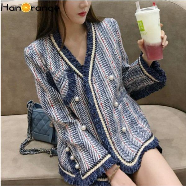women's jackets winter female tweed streetwear 2021 debutante fashion elegant women tassel jacket, Black;brown
women's jackets winter female tweed streetwear 2021 debutante fashion elegant women tassel jacket, Black;brown