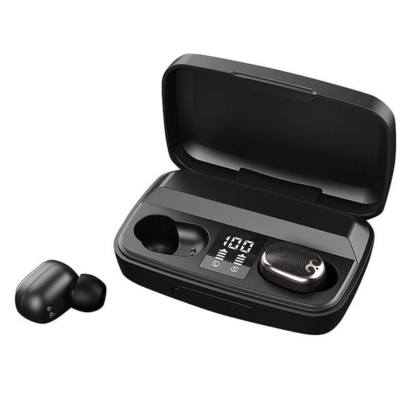 mini headset led digital display press wireless hifi stereo cell phone earphones 
mini headset led digital display press wireless hifi stereo cell phone earphones