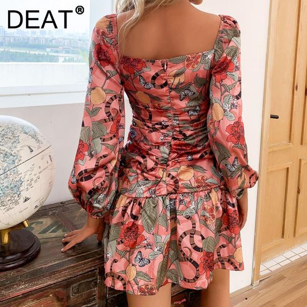 casual dresses deat 2021 autumnautumn women arrival fashion square neck puff long sleeve printed pleated slim dress rd792, Black;gray
casual dresses deat 2021 autumnautumn women arrival fashion square neck puff long sleeve printed pleated slim dress rd792, Black;gray