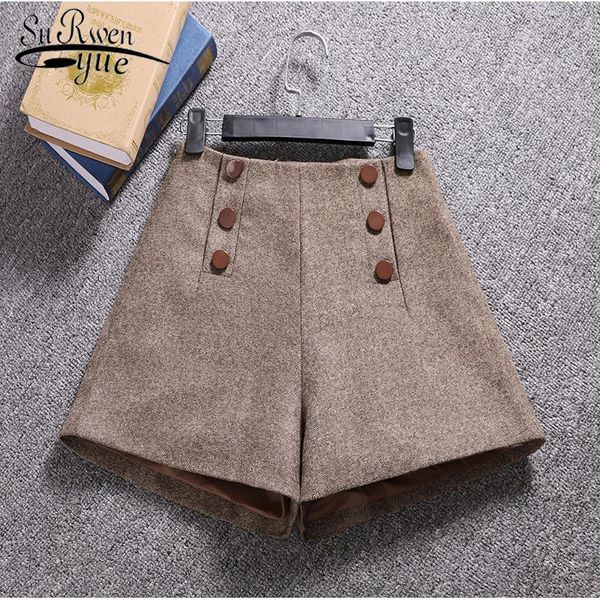 winter loose wide leg shorts korean woolen women feminino autumn a line zipper pocket buttons short femme 7435 50 women's, White;black
winter loose wide leg shorts korean woolen women feminino autumn a line zipper pocket buttons short femme 7435 50 women's, White;black