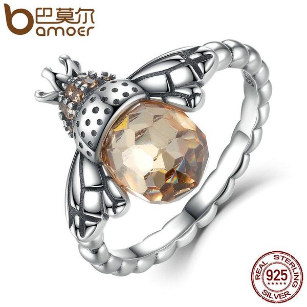 cluster rings bamoer 100% authentic 925 sterling silver orange wing animal bee finger ring for woman jewelry scr025, Golden;silver
cluster rings bamoer 100% authentic 925 sterling silver orange wing animal bee finger ring for woman jewelry scr025, Golden;silver