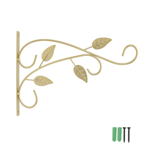 hooks & rails 1pc creative flowerpot hook plant hanging rack wind chime bracket (golden)
hooks & rails 1pc creative flowerpot hook plant hanging rack wind chime bracket (golden)