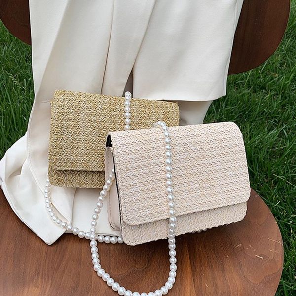 evening bags summer beach for women woven pure color shoulder crossbody messenger bag female pearl chain handbags shopper mini purse
evening bags summer beach for women woven pure color shoulder crossbody messenger bag female pearl chain handbags shopper mini purse