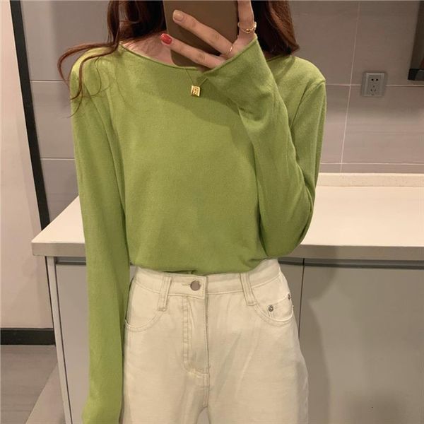 autumn spring women base pullovers sweaters knitted elasticity round collar soft bottoming pullover female, White;black
autumn spring women base pullovers sweaters knitted elasticity round collar soft bottoming pullover female, White;black